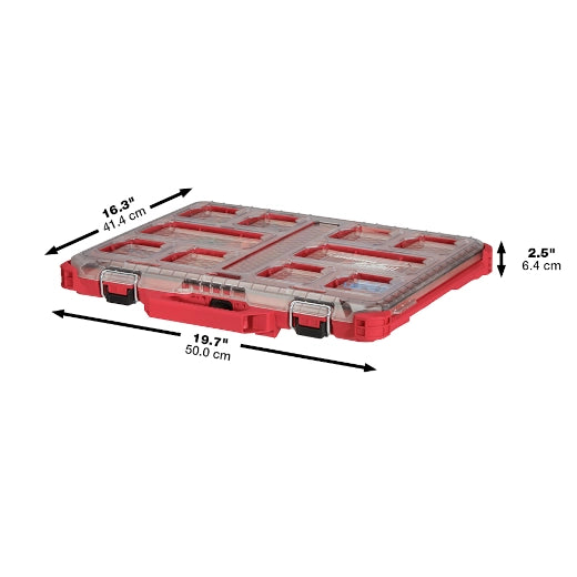 Milwaukee 48-22-8431 PACKOUT™ Low-Profile Organizer - Edmondson Supply