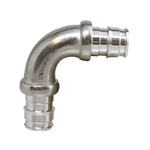 Boshart SSCEP-E05 1/2" Stainless Steel Cold Expansion PEX 90° Elbow - Edmondson Supply