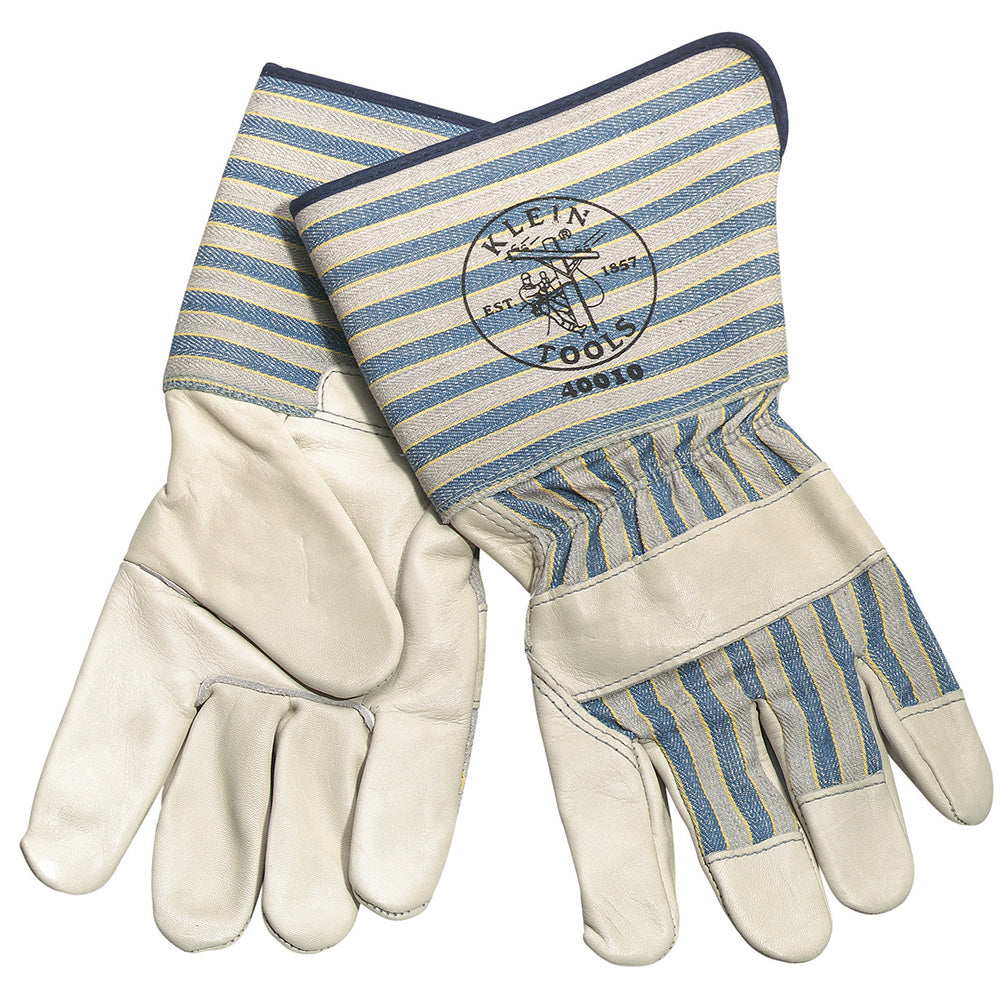 Klein Tools 40012 Long-Cuff Gloves, X-Large - Edmondson Supply