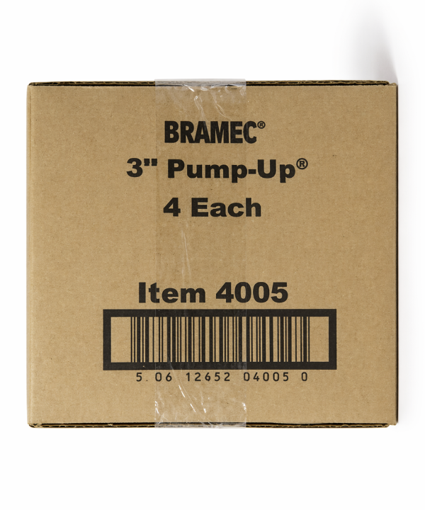 Bramec 4005 3" Gray Pump-Up® Heat Pump Riser (4 Pack) - Edmondson Supply