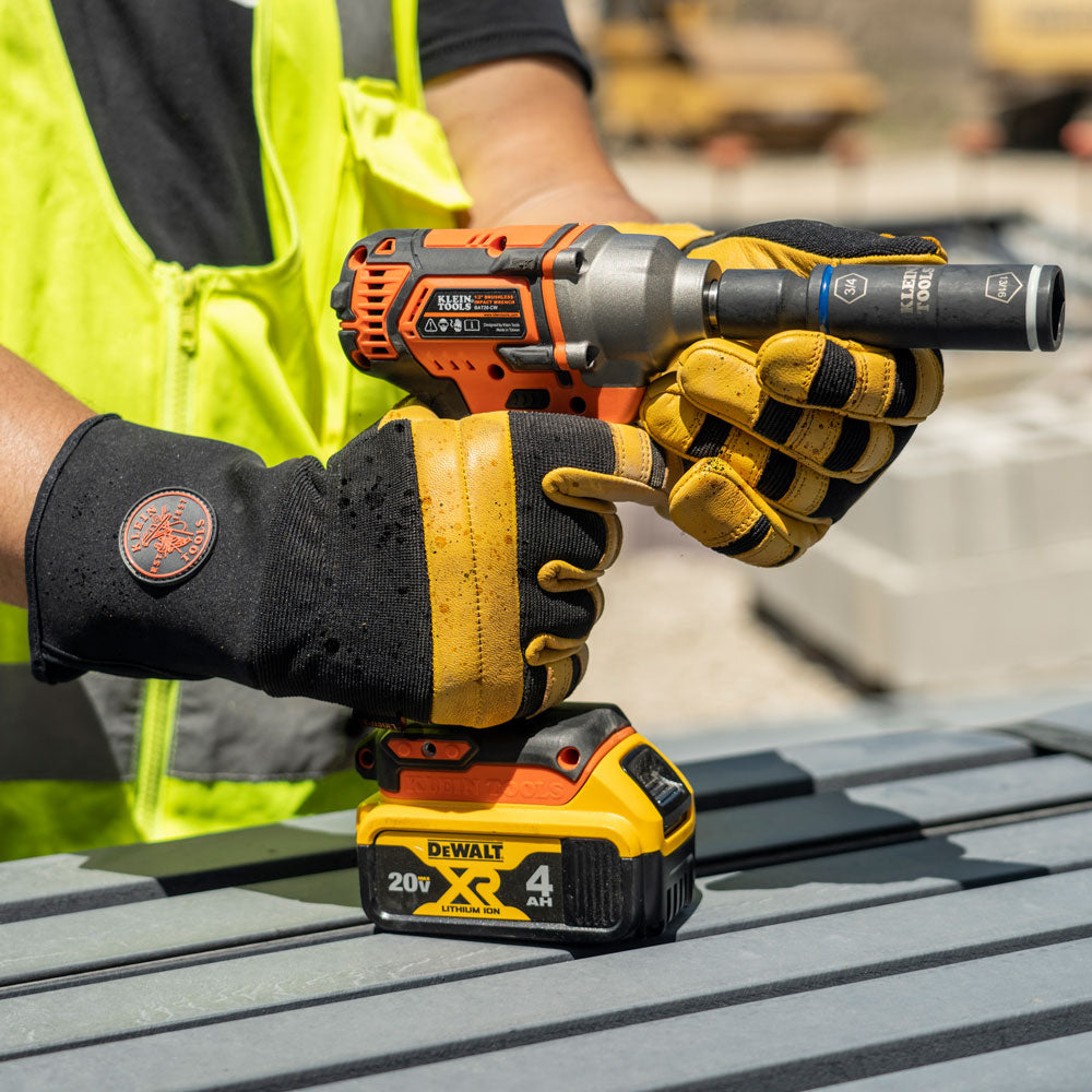 Klein Tools 40080 Lineman Work Glove, Medium - Edmondson Supply