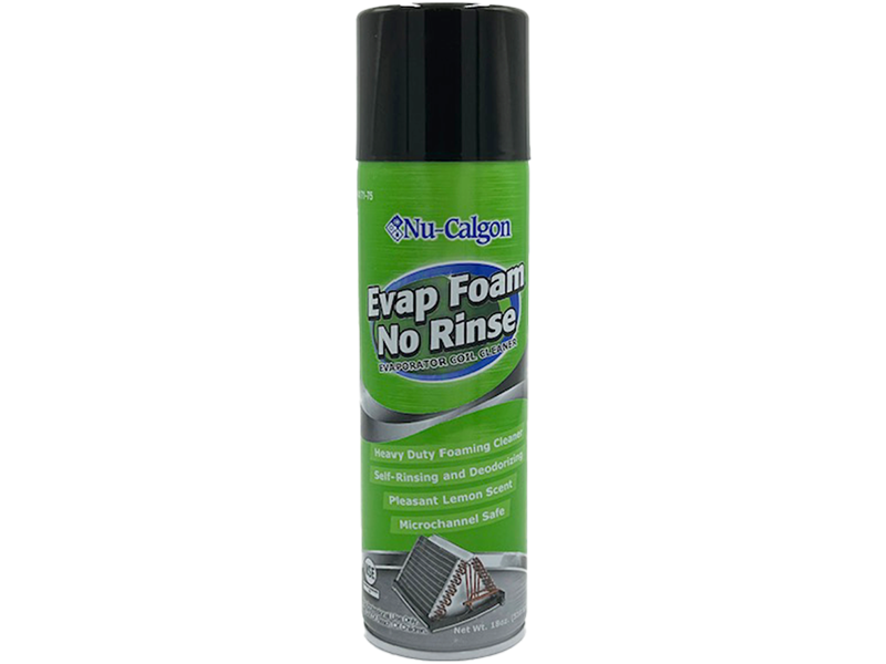 Nu-Calgon 4171-75 Evap Foam No Rinse, Aerosol Coil Cleaner (18 oz. can) - Edmondson Supply