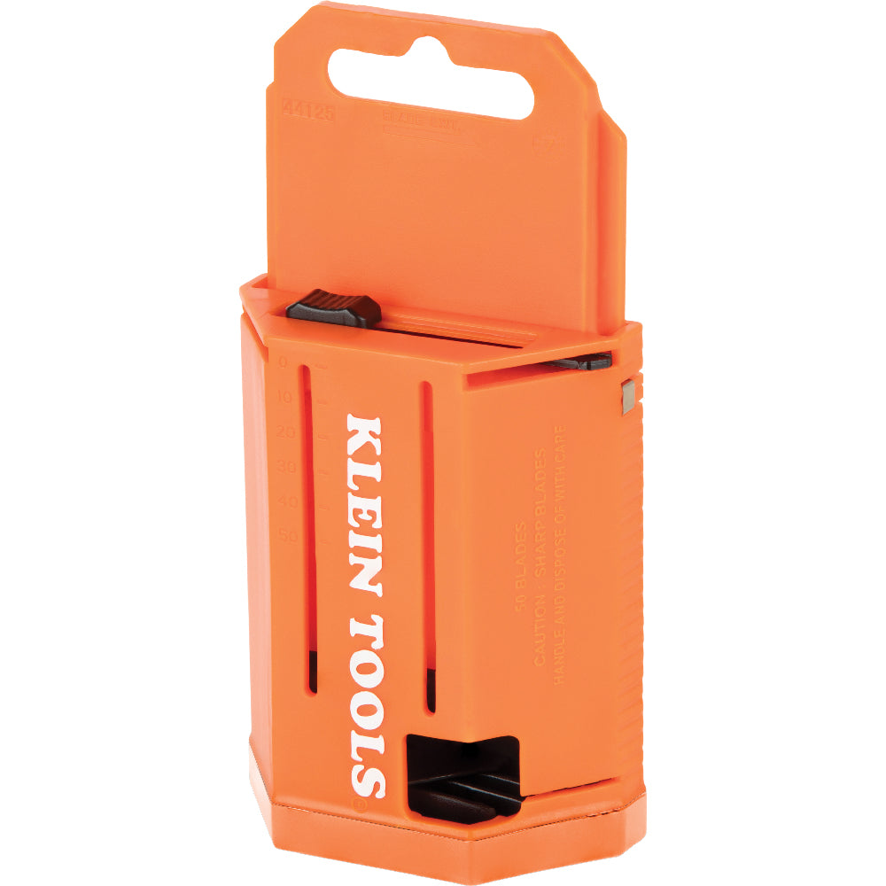 Klein Tools 44125 Utility Blade Dispenser with 50-Pack of Blades - Edmondson Supply