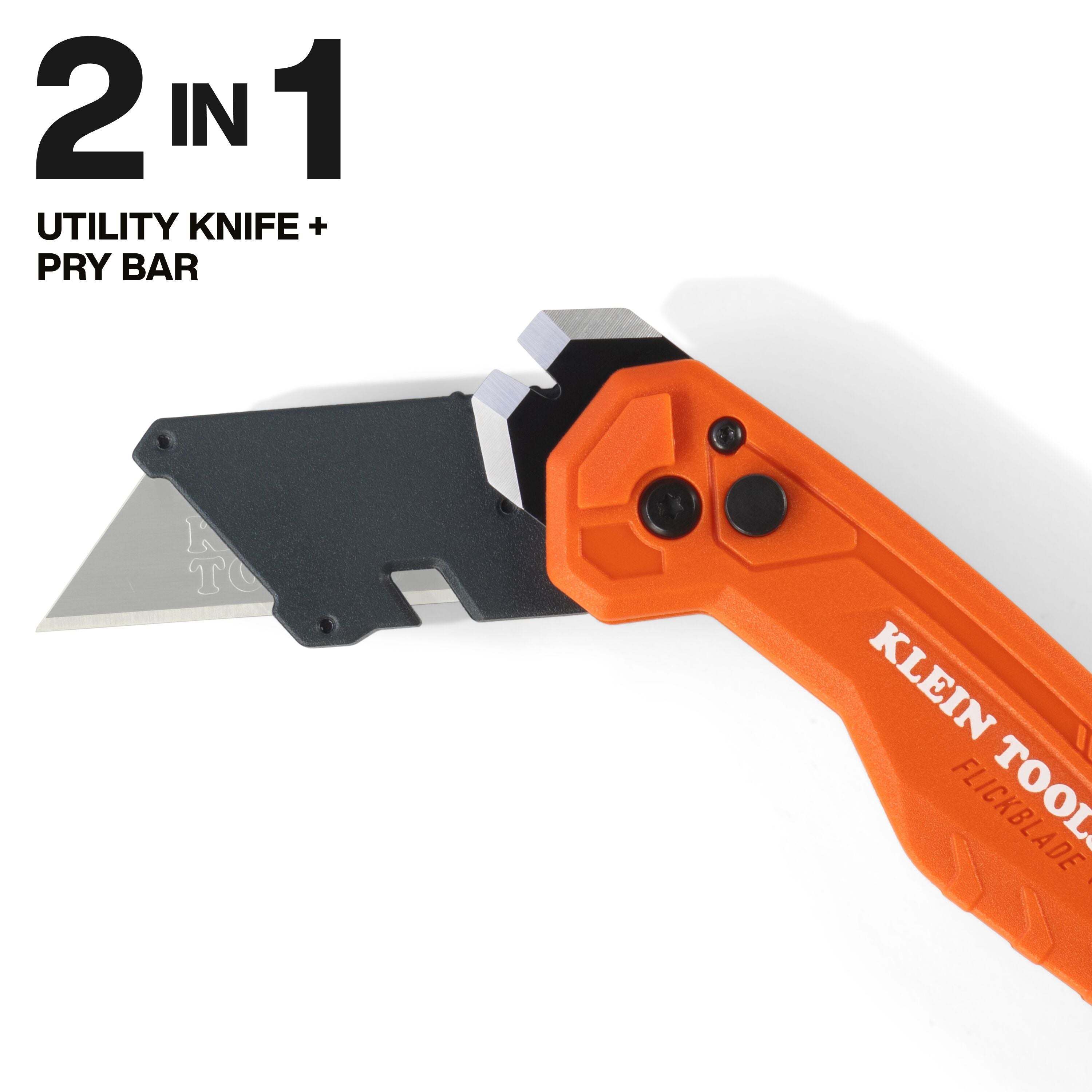 Klein Tools 44309 FLICKBLADE™ Pry Bar Utility Knife - Edmondson Supply