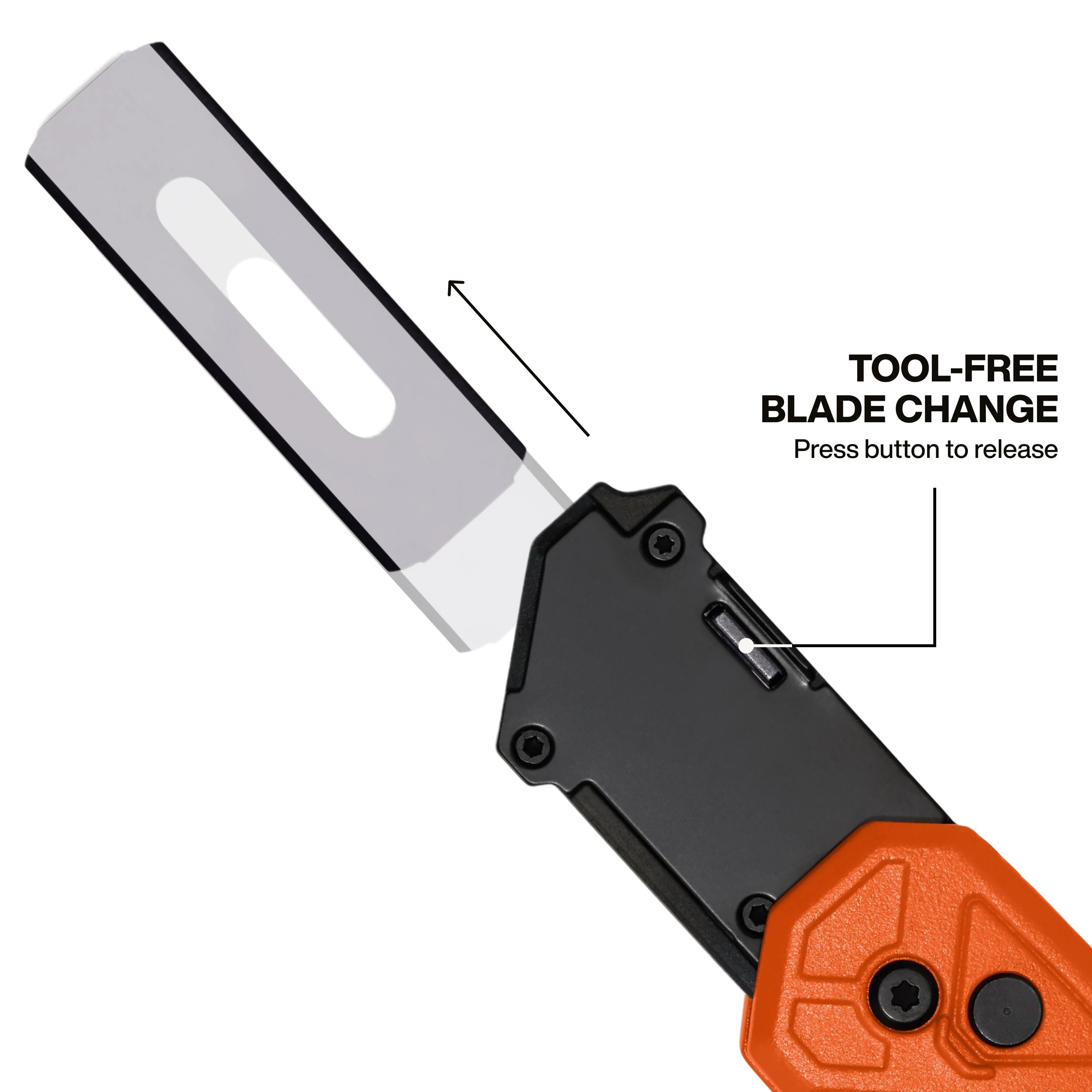 Klein Tools 44310 FLICKBLADE™ Folding Carpet Utility Knife - Edmondson Supply