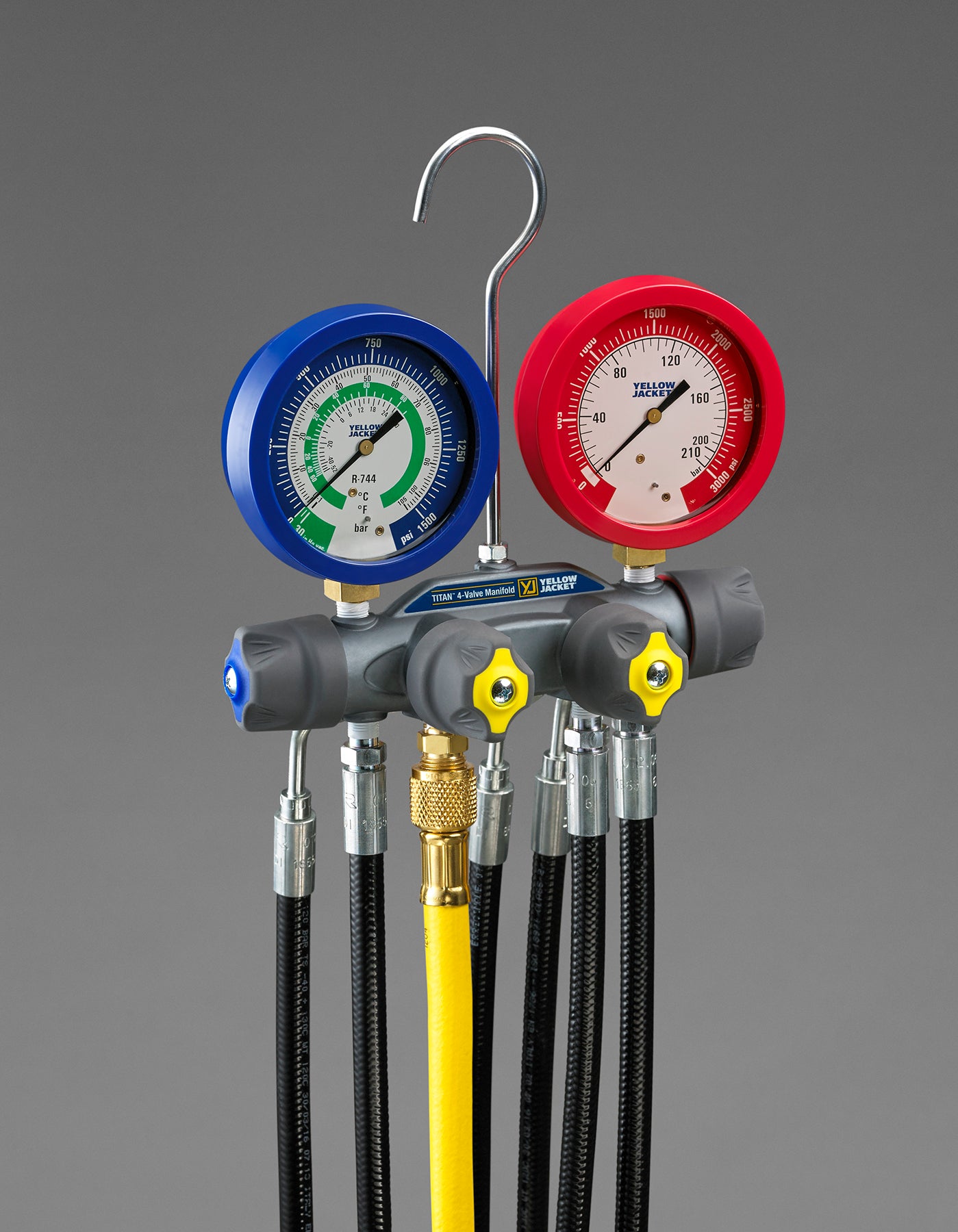 Yellow Jacket 45925 CO2 Transcritical Test and Charging Manifold - Edmondson Supply
