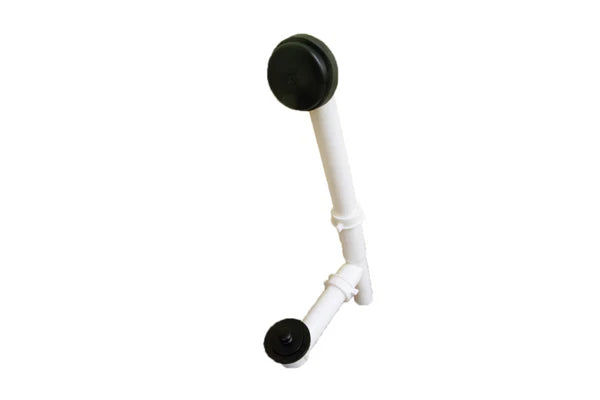 Watco 500-LT-PVC-WI LIFT & TURN Bath Waste, Tubular Plastic, PVC, Matte Black - Edmondson Supply