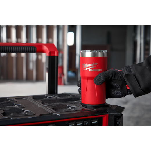 Milwaukee 48-22-8392R PACKOUT™ 20oz Tumbler- Red - Edmondson Supply