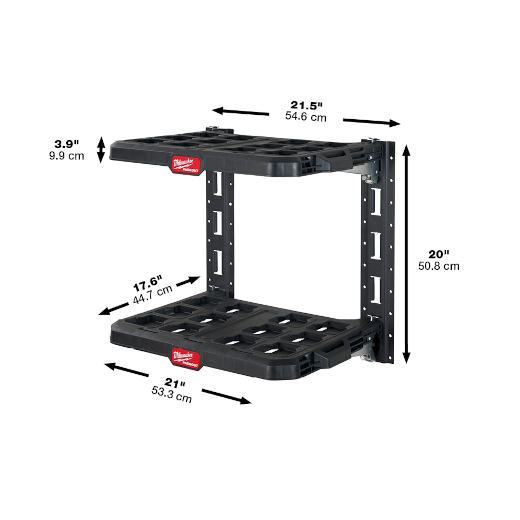 Milwaukee 48-22-8480 PACKOUT™ 2-Shelf Racking Kit - Edmondson Supply
