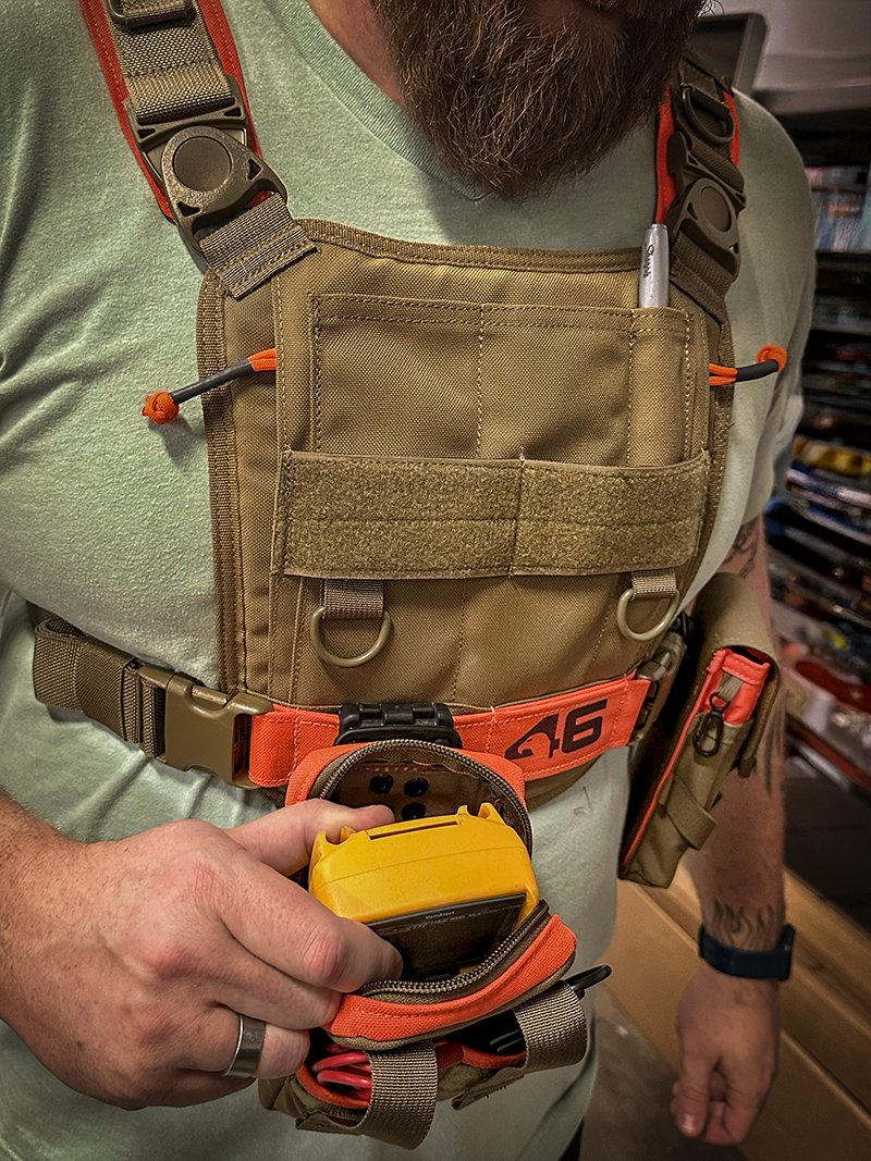 Atlas 46 Bennington Tool Chest Panel™ - V3 Coyote/Orange - Edmondson Supply