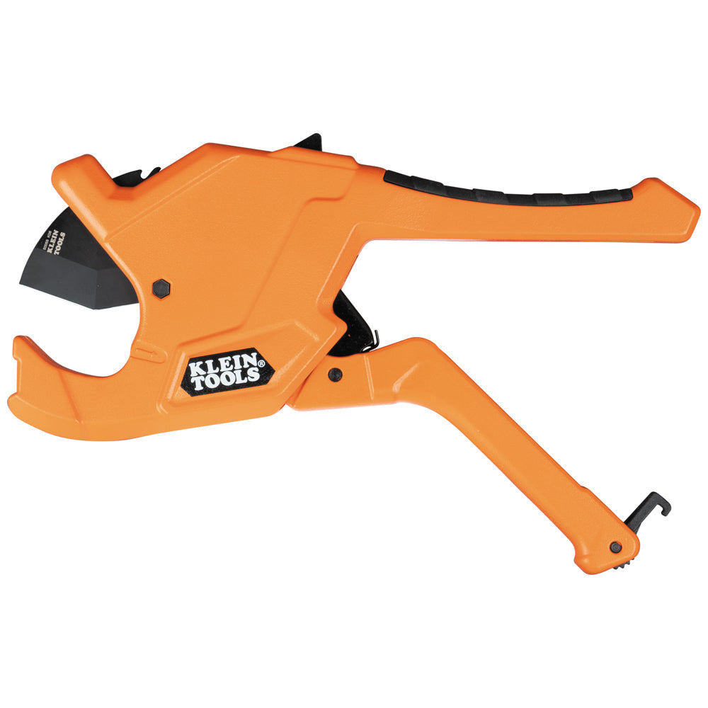 Klein Tools 50044 1-1/4-Inch Precision Ratcheting PVC Pipe Cutter - Edmondson Supply