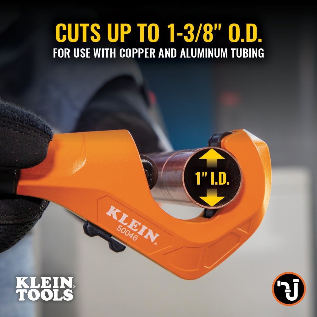 Klein Tools 50046 1-3/8-Inch Constant Swing Tubing Cutter - Edmondson Supply