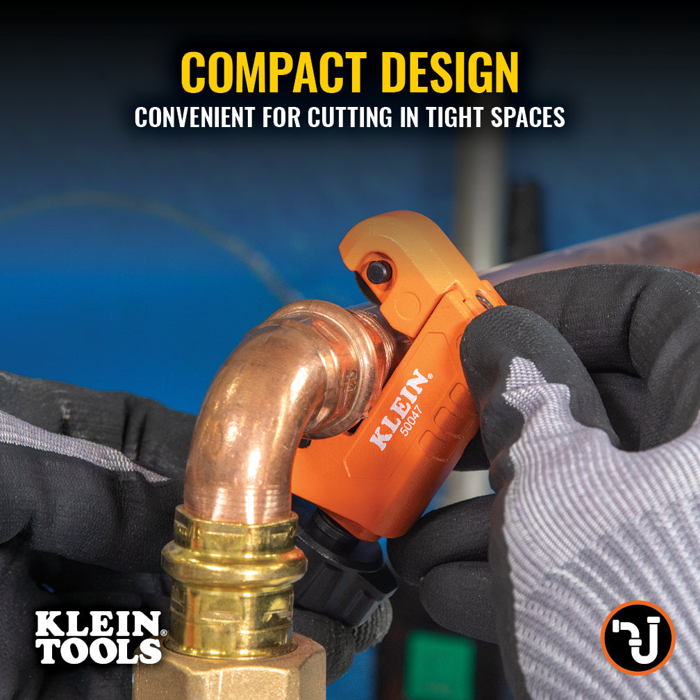 Klein Tools 50047 1-1/8-Inch Mini Tubing Cutter - Edmondson Supply