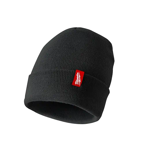 Milwaukee 506B Acrylic Cuffed Beanie - Black - Edmondson Supply