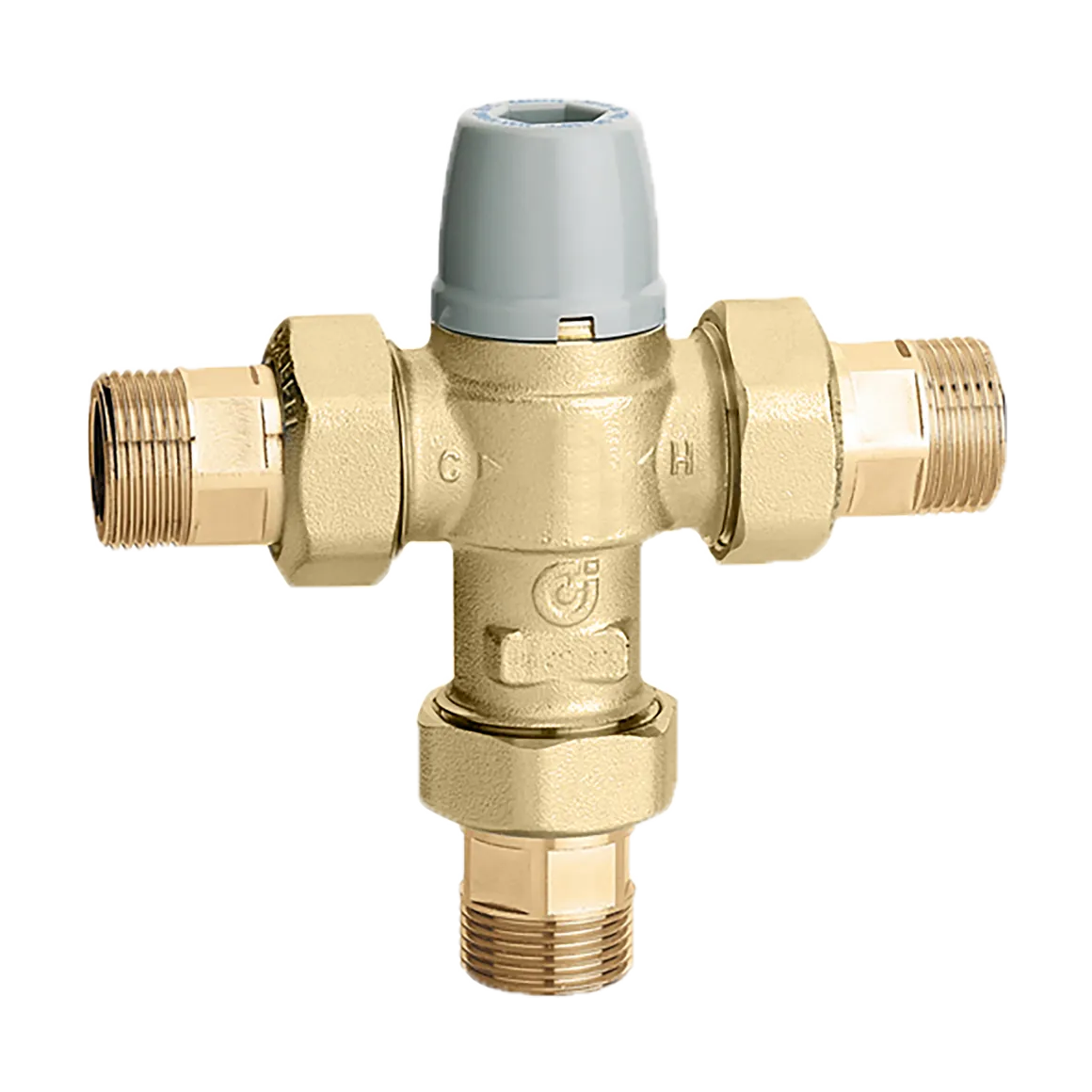 Caleffi TubMixer™ High-Flow Scald-Protection Thermostatic Mixing Valve, MNPT