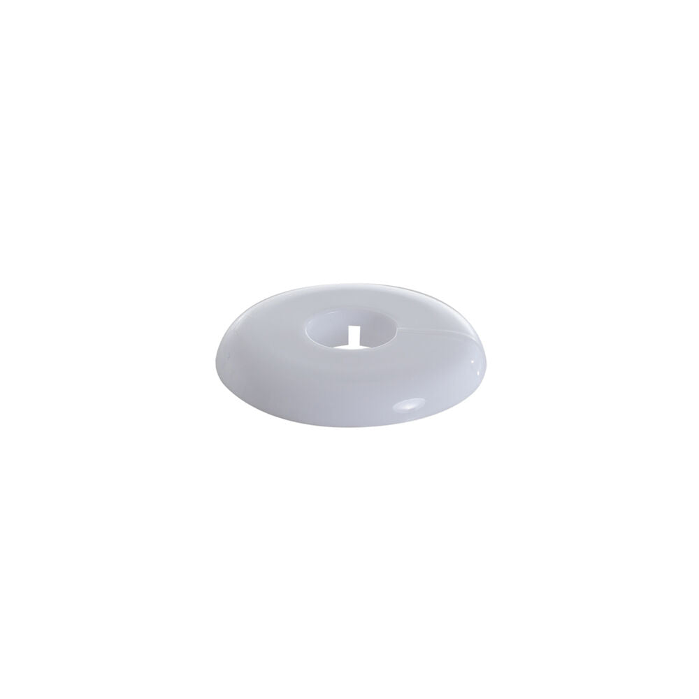 Pasco 2874-W Floor and Ceiling Plate, 3/4 in CWT Thread, Plastic, White - Edmondson Supply