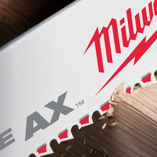 Milwaukee 48-00-5026 SAWZALL® The AX Nail Embedded Wood Blade, 9", 5TPI, 5pk - Edmondson Supply