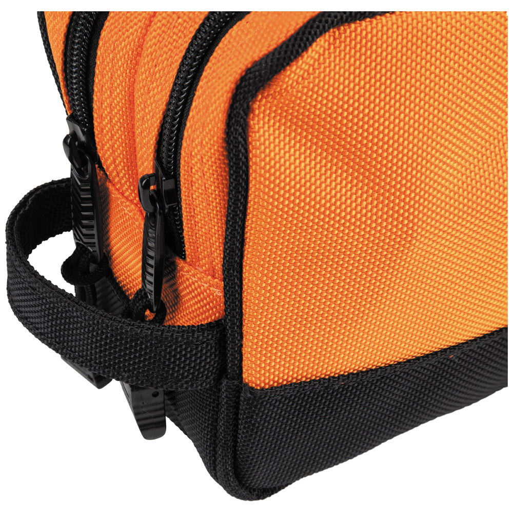 Klein Tools 55582 Double Zipper Bag, 10 x 6-Inch - Edmondson Supply