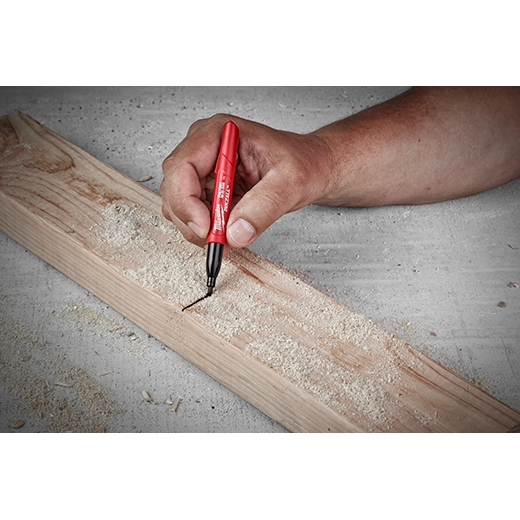 Milwaukee 48-22-3209 INKZALL™ 12PC Fine Point Black Marker - Edmondson Supply