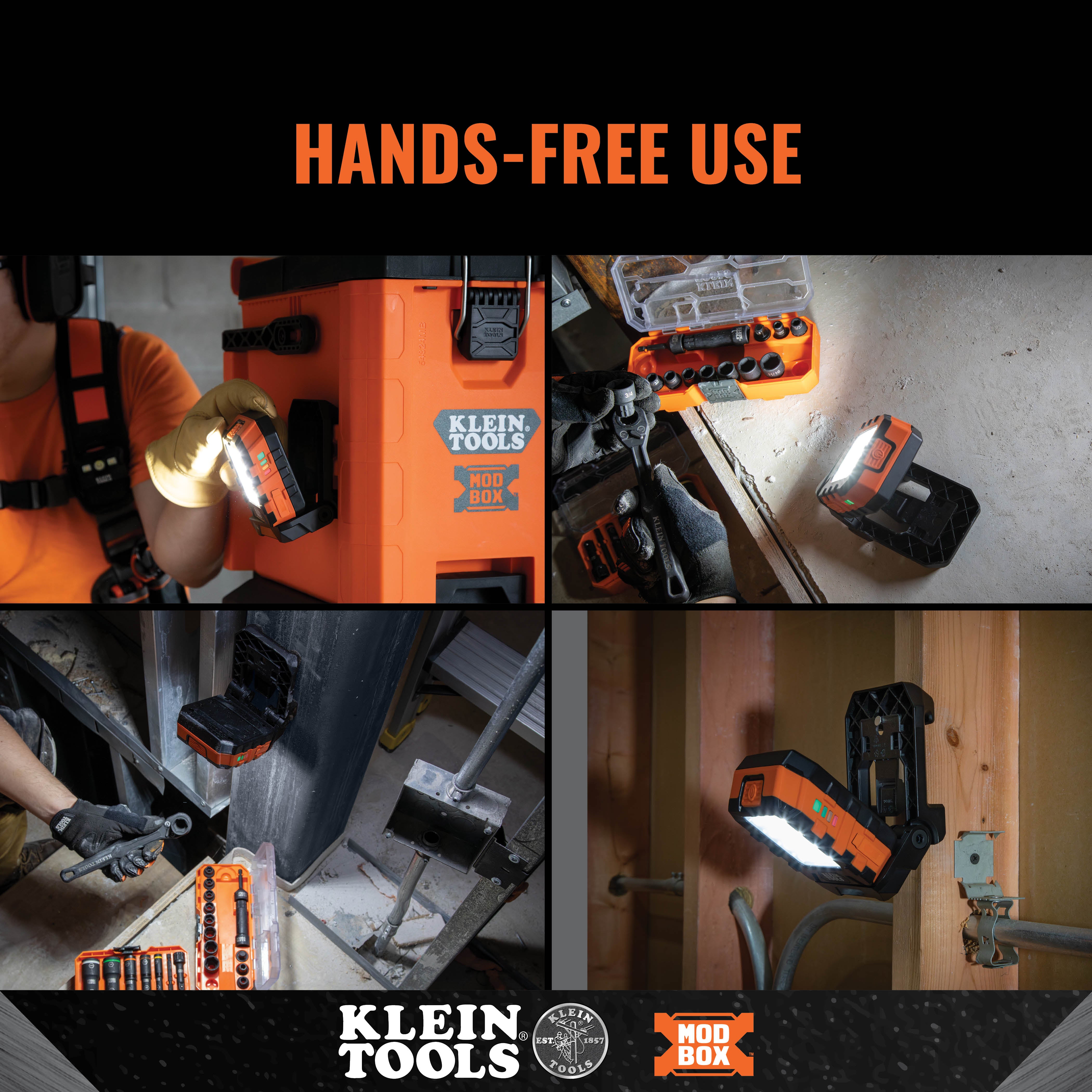 Klein Tools 56416 MODbox™ Rechargeable Worklight - Edmondson Supply