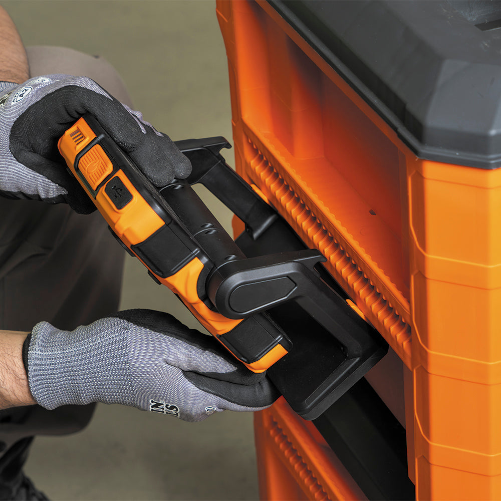 Klein Tools 56417 MODbox™ Rechargeable Dual Beam LED Work Light - Edmondson Supply