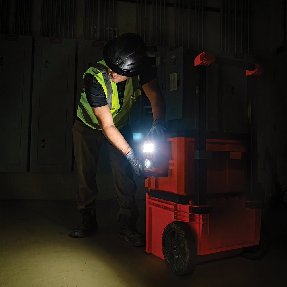 Klein Tools 56417 MODbox™ Rechargeable Dual Beam LED Work Light - Edmondson Supply