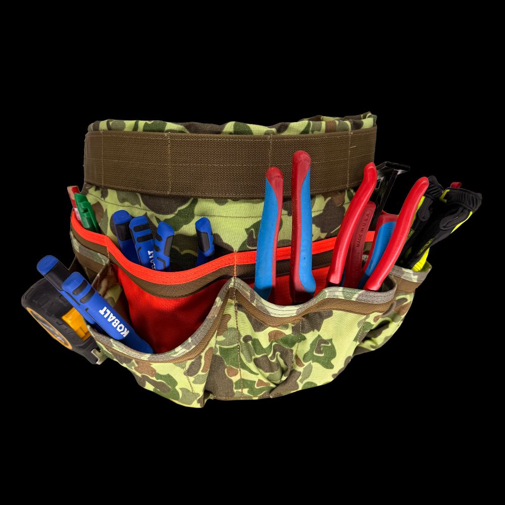 Atlas 46 Limited Edition Frog Skin Camo Mississippi Tool Apron (S/M) - Edmondson Supply