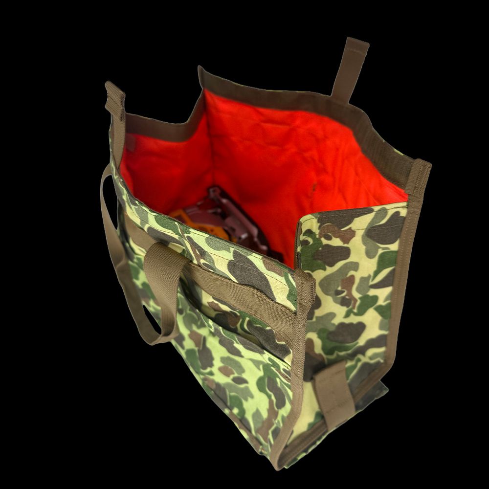 Atlas 46 Limited Edition Frog Skin Camo Quick Tool Bag with Removable Kneeling Pad V2 - Edmondson Supply