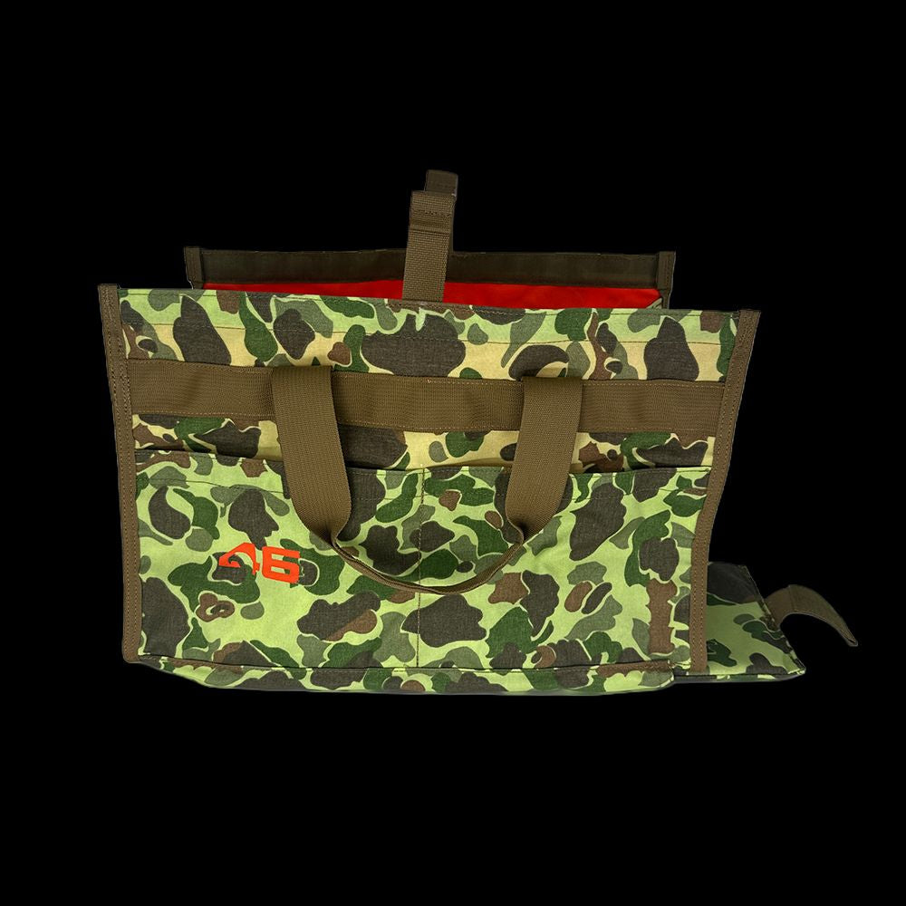 Atlas 46 Limited Edition Frog Skin Camo Quick Tool Bag with Removable Kneeling Pad V2 - Edmondson Supply