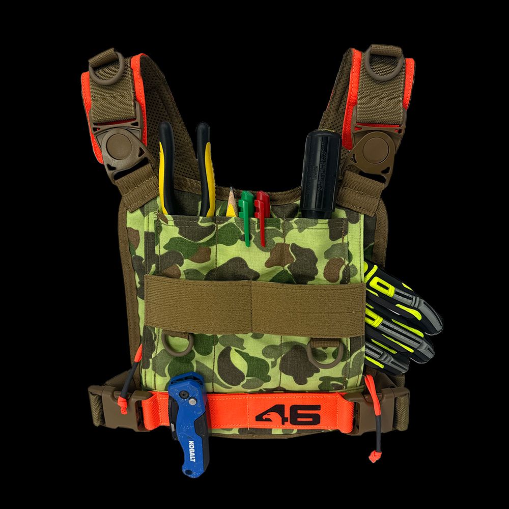 Atlas 46 Limited Edition Frog Skin Camo Bennington Tool Chest Panel - V3 - Edmondson Supply