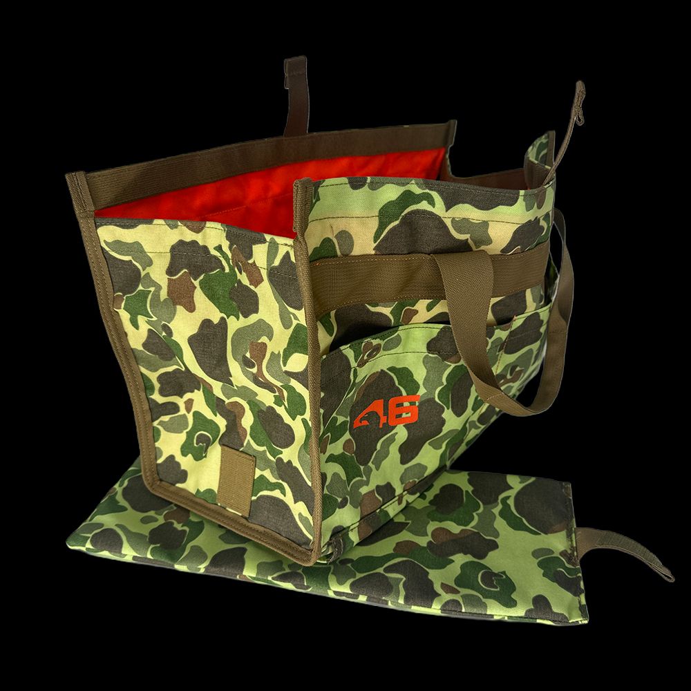 Atlas 46 Limited Edition Frog Skin Camo Quick Tool Bag with Removable Kneeling Pad V2 - Edmondson Supply
