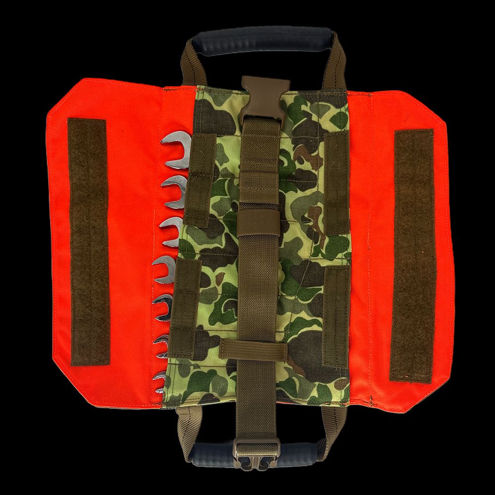 Atlas 46 Limited Edition Frog Skin Camo Yorktown Tool Roll® - Mini - V3 - Edmondson Supply