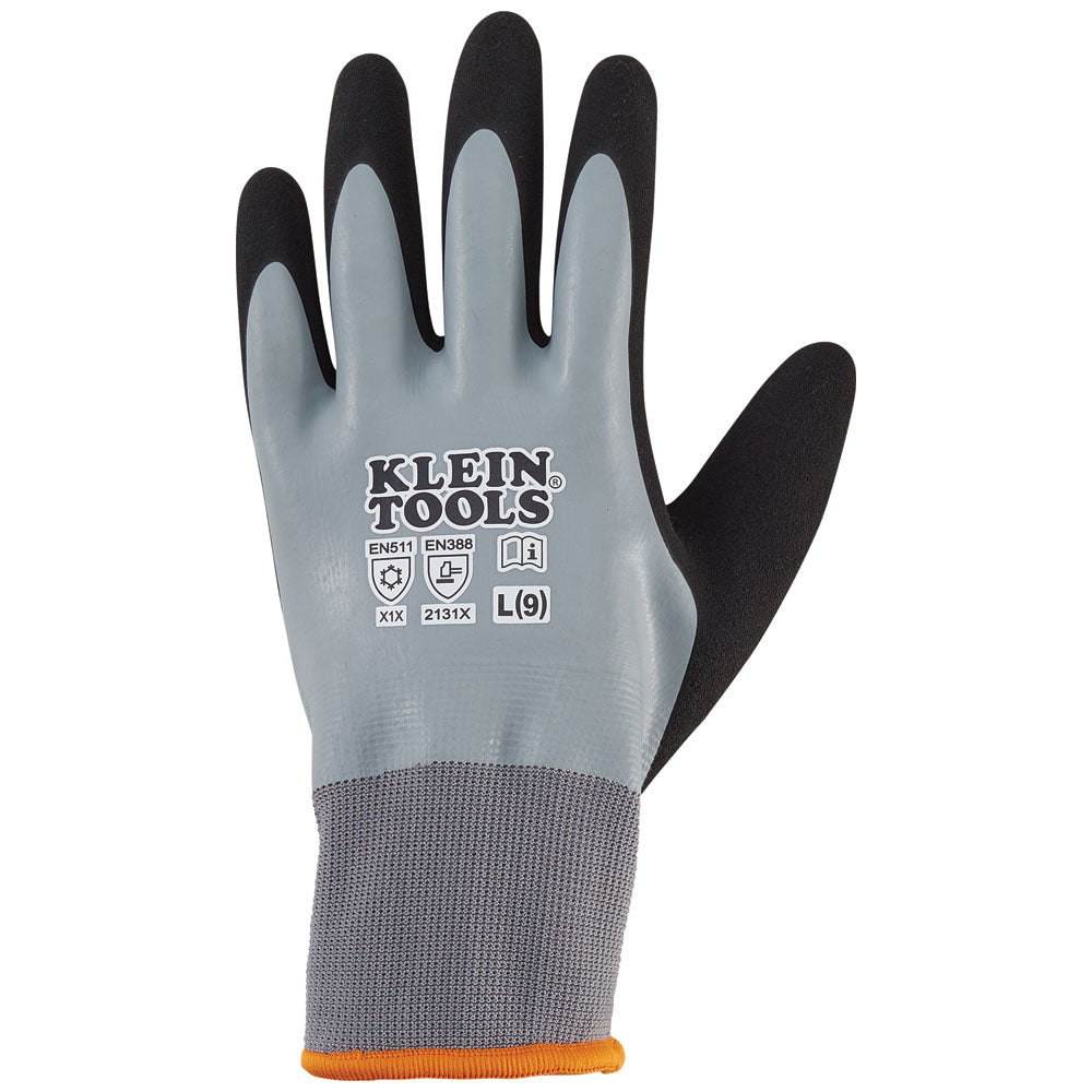 Klein Tools 60389 Thermal Dipped Gloves, Large - Edmondson Supply
