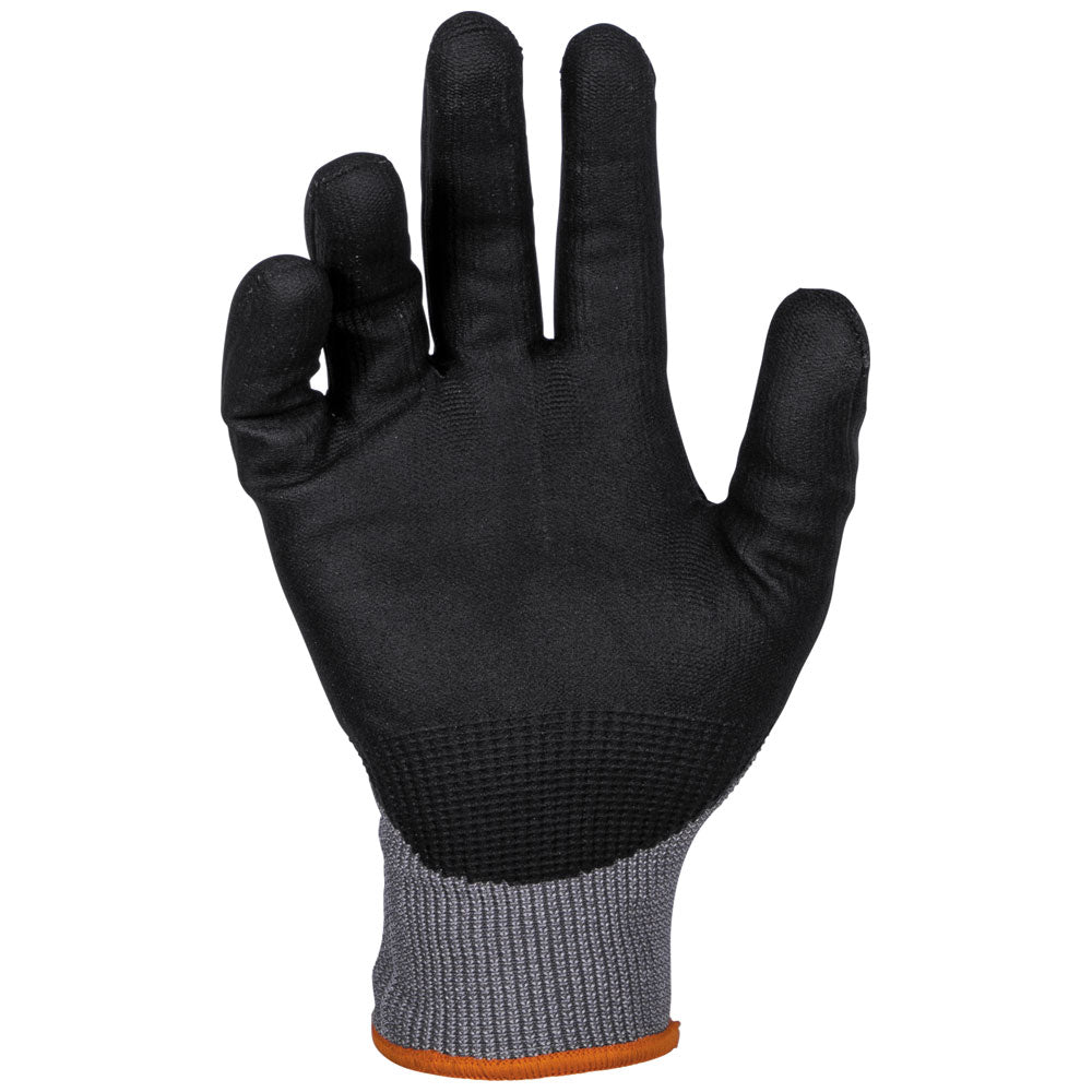Klein Tools 60585 Knit Dipped Gloves, Cut Level A2, Touchscreen, Large, 2-Pair - Edmondson Supply