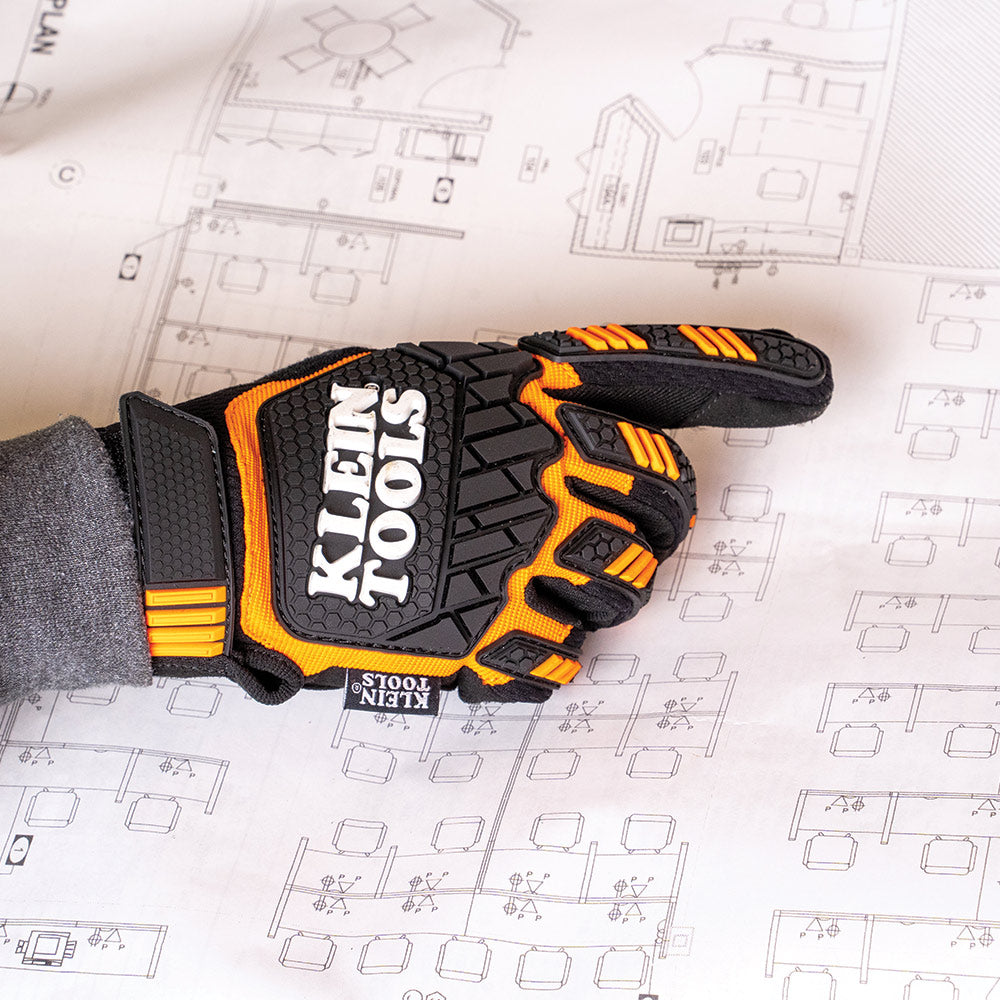 Klein Tools 60599 Heavy Duty Gloves, Medium - Edmondson Supply