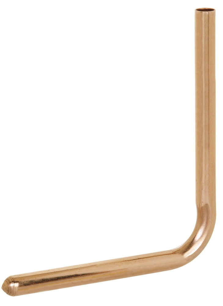 Sioux Chief 613-87 1/2" Male Sweat Copper Tub Spout Stub Out Elbow, 8" x 7" - Edmondson Supply