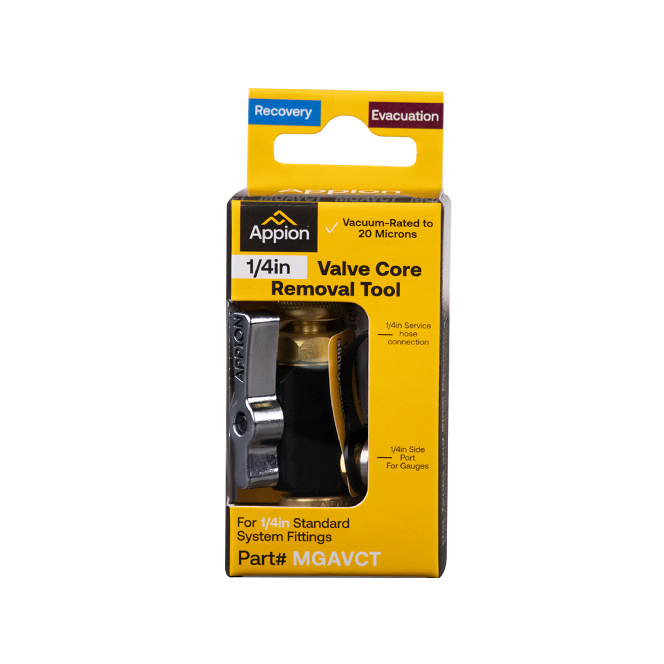 Appion MGAVCT 1/4in Valve Core Removal Tool - Edmondson Supply
