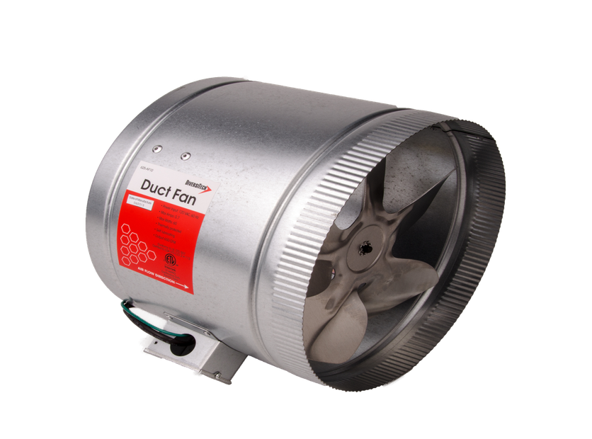 DiversiTech 625-AF10 Duct Fan 10" Diameter, 650 CFM, 60W - Edmondson Supply
