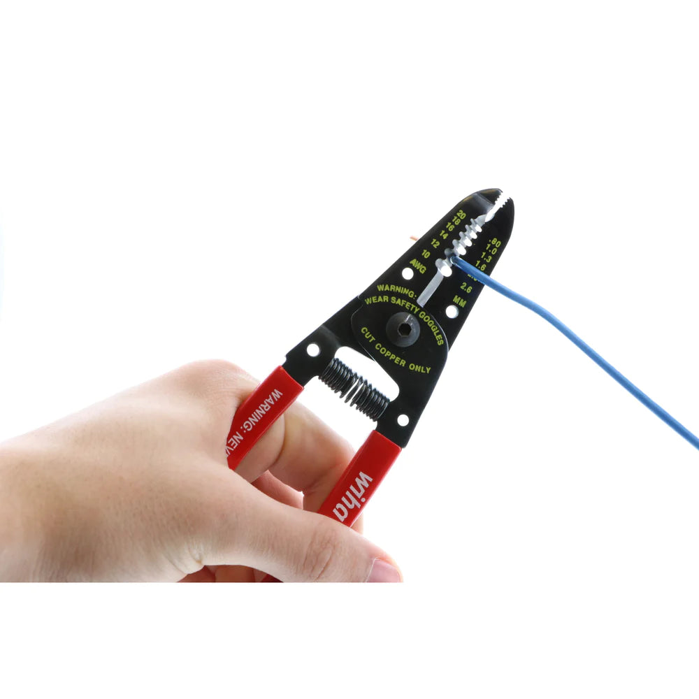 Wiha Tools 57816 Classic Grip Wire Strippers Cutters 6.0 - Edmondson Supply