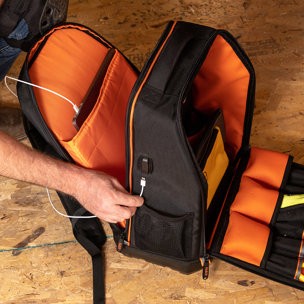 Klein Tools 62805BPTECH Tradesman Pro™ XL Tech Tool Bag Backpack, 28 Pockets - Edmondson Supply