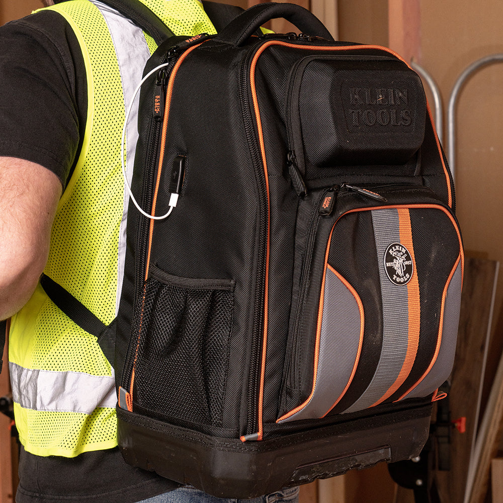 Klein Tools 62805BPTECH Tradesman Pro™ XL Tech Tool Bag Backpack, 28 Pockets - Edmondson Supply