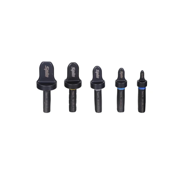 SPIN Tools F5000 Flaring Drill Bit Set, 1/4", 3/8", 1/2", 5/8" & 3/4" - Edmondson Supply