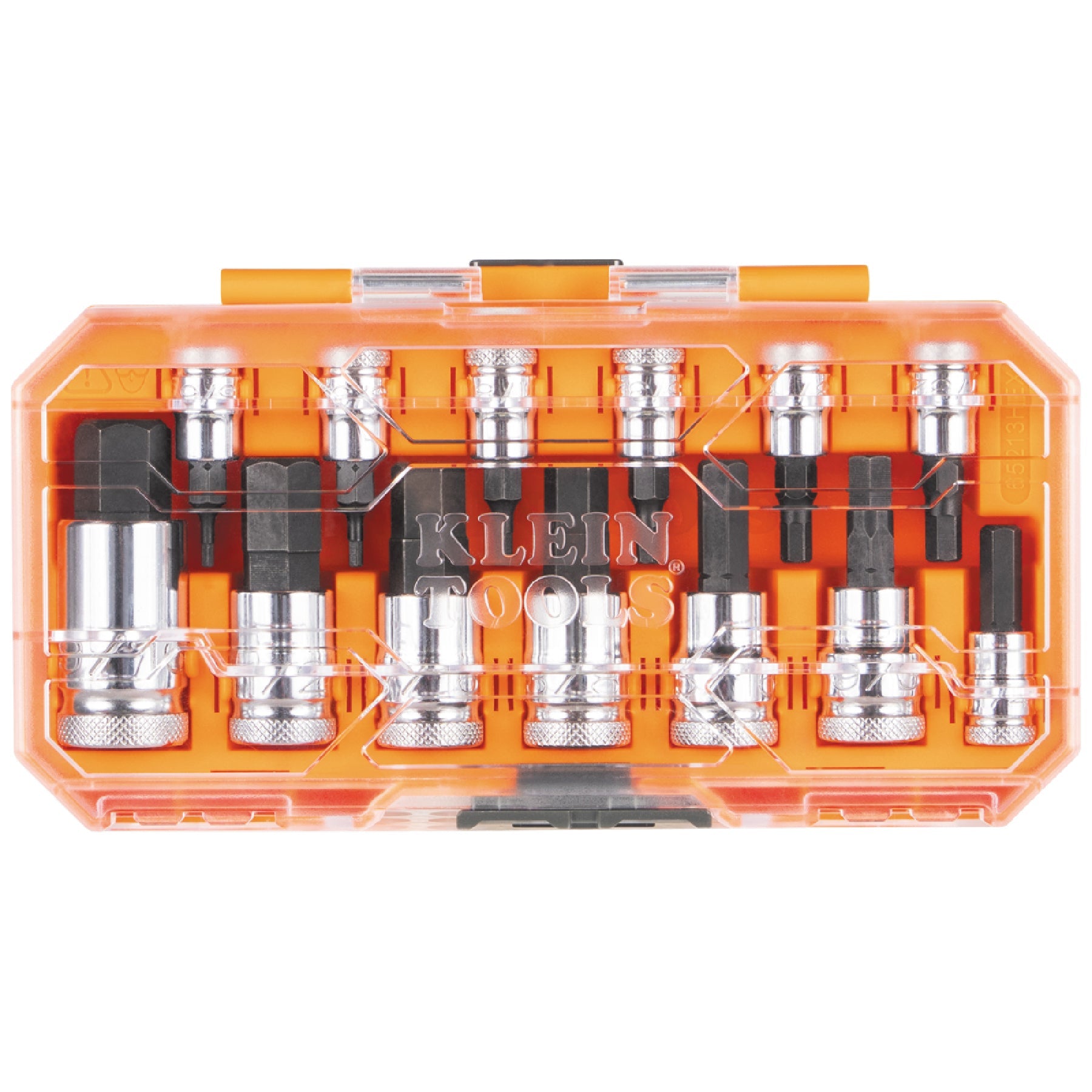 Klein Tools 65213HEX Knurled Hex Bit Socket Set, SAE, 13-Piece - Edmondson Supply