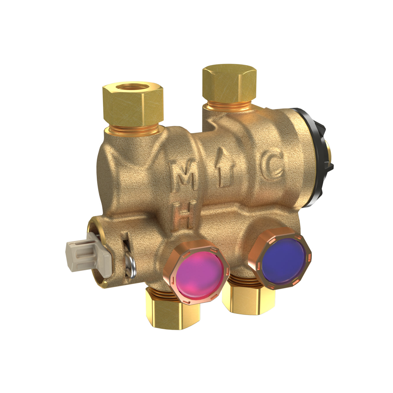 Watts 0204158 LFUSG-CS Guardian® 3/8" Under-Sink Thermostatic Mixing Valve with Cross Sense™ - Edmondson Supply