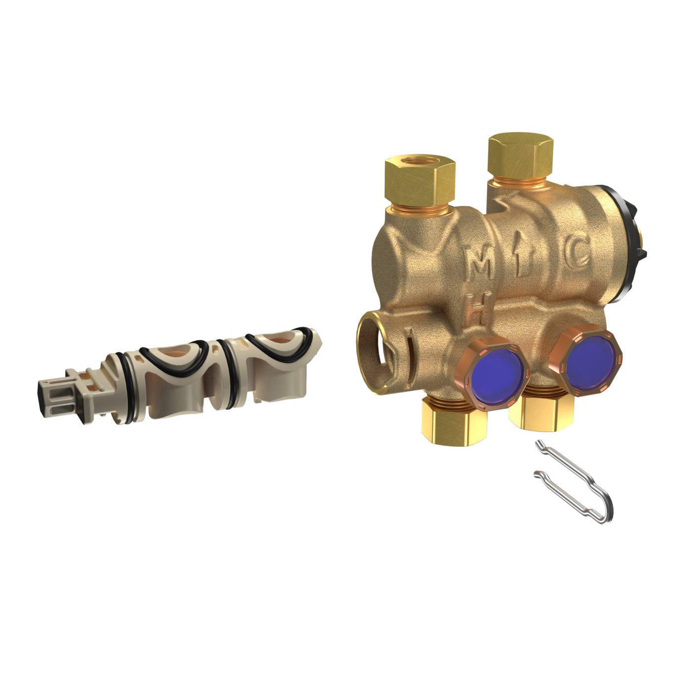 Watts 0204158 LFUSG-CS Guardian® 3/8" Under-Sink Thermostatic Mixing Valve with Cross Sense™ - Edmondson Supply