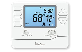 Robertshaw RS9220 Programmable Wall Thermostat, Multi-Stage - 2 Heat / 2 Cool - Edmondson Supply