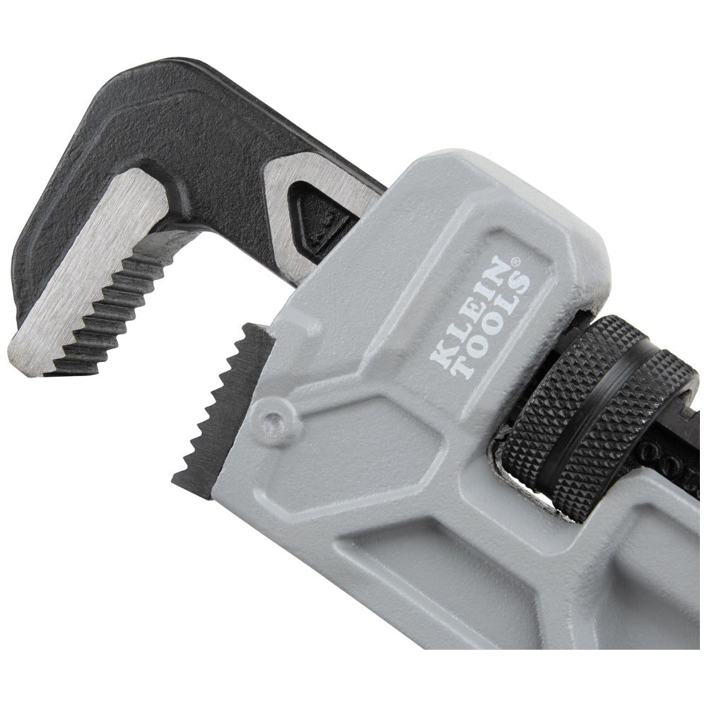 Klein Tools 68224 Adjustable Cast Aluminum Pipe Wrench, 14-Inch - Edmondson Supply