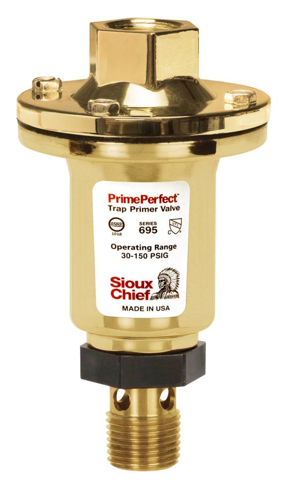 Sioux Chief 695-01 PrimePerfect™ Mechanical Trap Primer Valve - Edmondson Supply