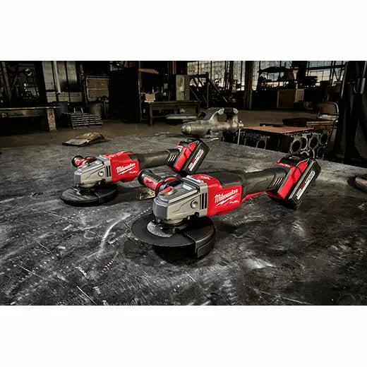 Milwaukee 2980-22 M18 FUEL™ 4-1/2” - 6” Braking Grinder Kit, Paddle Switch No-Lock - Edmondson Supply