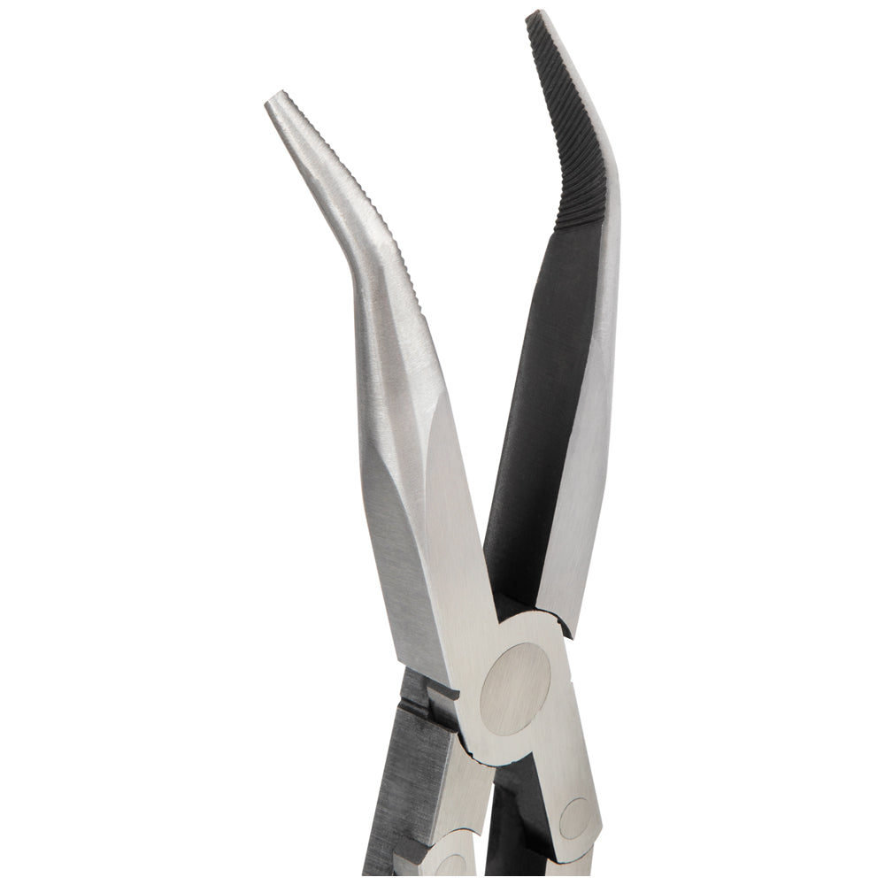 Klein Tools 71402 Long Reach Needle Nose and Bent Nose Pliers Set, 13-Inch, 2-Piece - Edmondson Supply